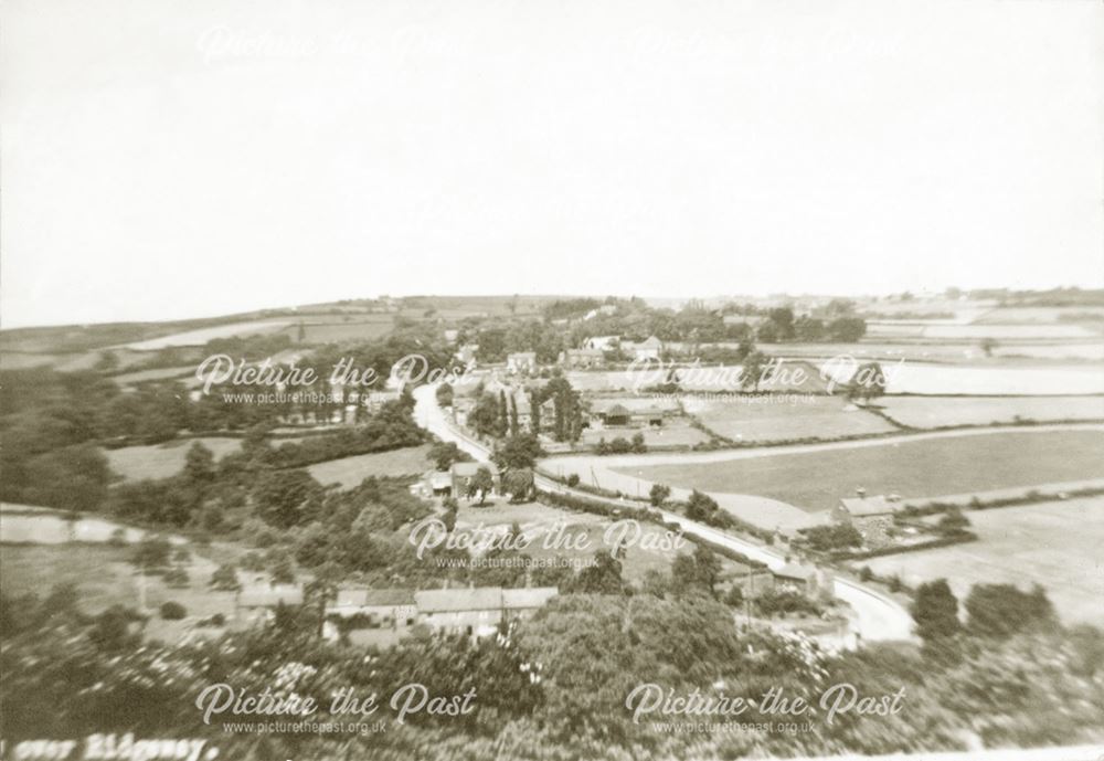 View of Ridgeway Ford, Ridgeway, near Eckington, c 1960s