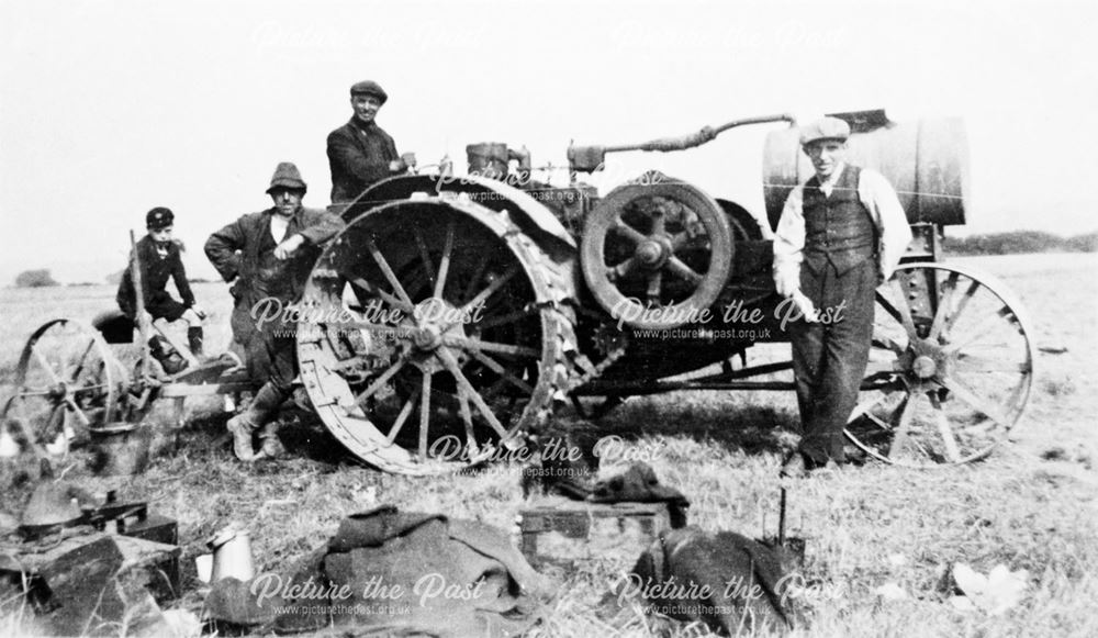 First tractor in Holmewood