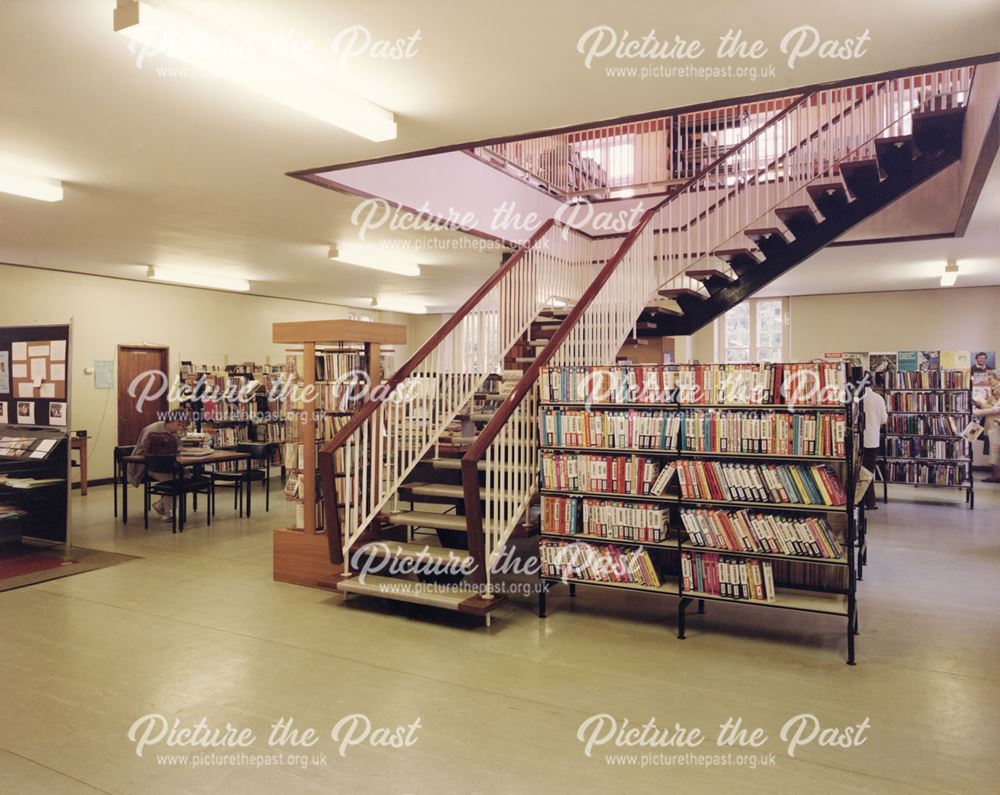 Interior of Dronfield Library