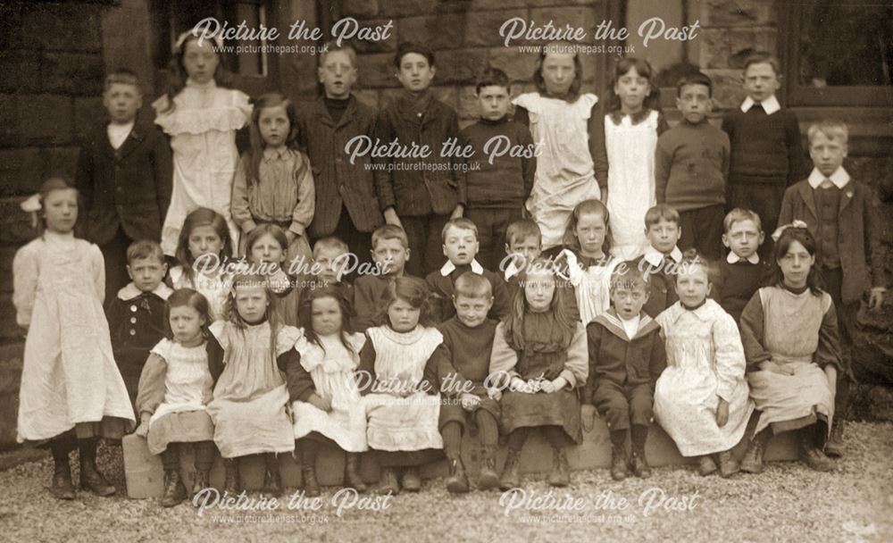 Children from Coal Aston School