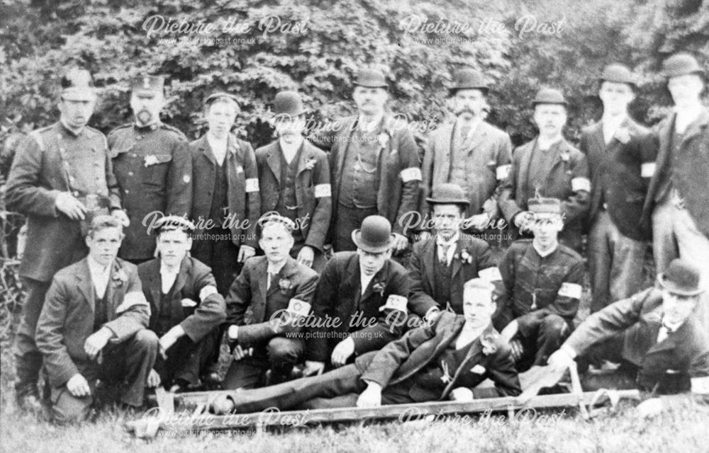 Dronfield St John's Ambulance Team c 1890