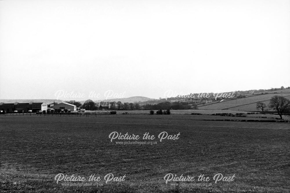 Gunstones Bakery and Finney Fields from Stubley