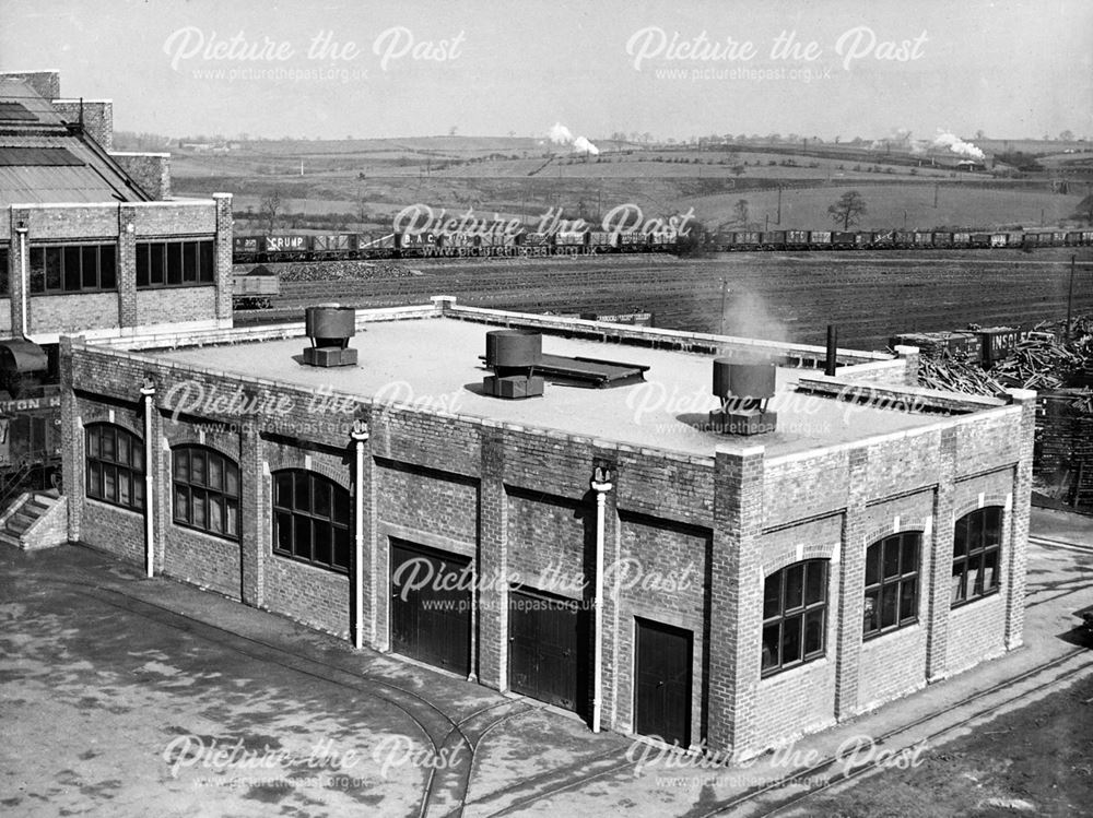 'The Modernisation of Williamthorpe Colliery 1938-40' - Joiners shop and sawmill, after improvements