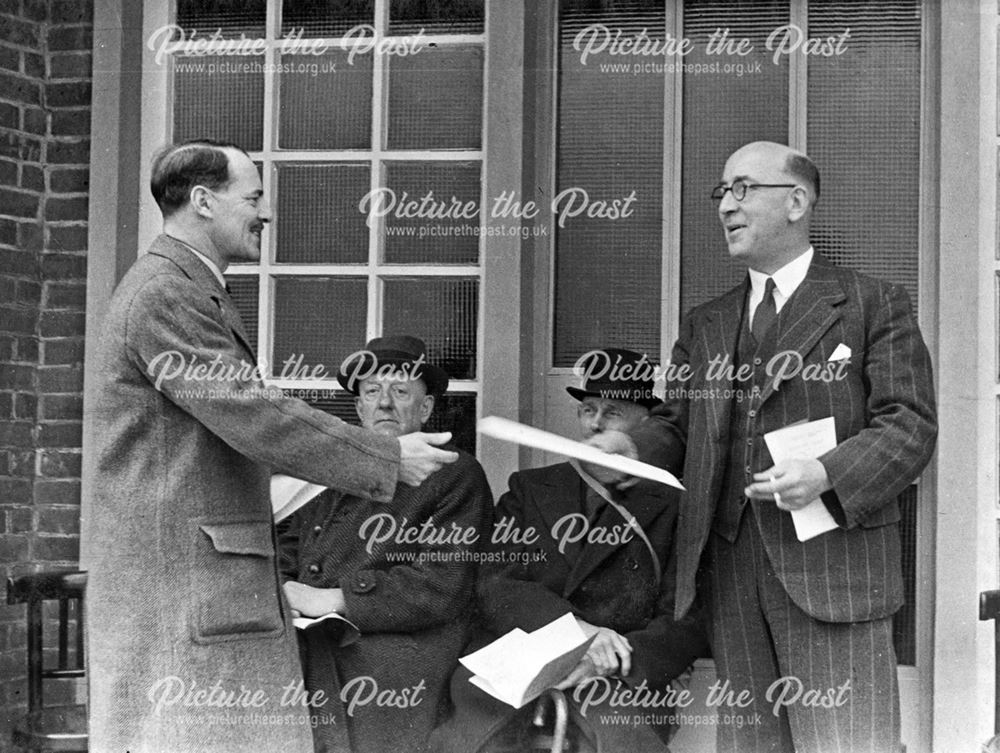 'The Modernisation of Williamthorpe Colliery 1938-40' - Opening ceremony for the new pithead baths