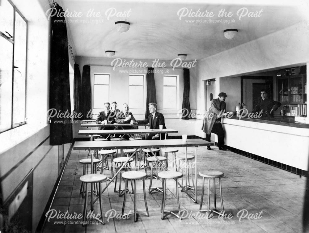 'The Modernisation of Williamthorpe Colliery 1938-40' - Canteen at the new pithead baths