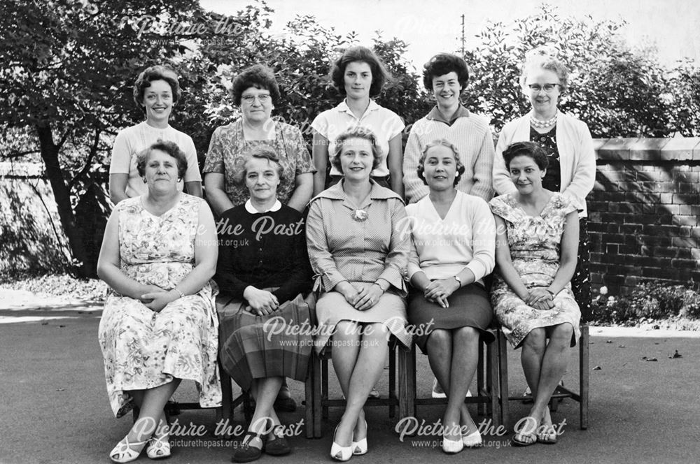 Group Photograph of Staff, Heath County School, 1961