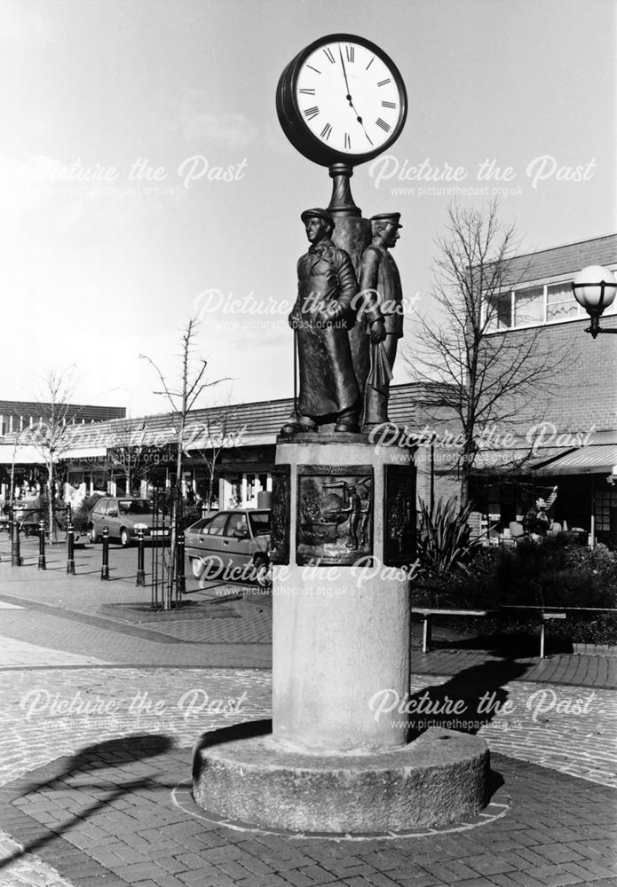 Market Square Clock, Market Place, Staveley, 1998