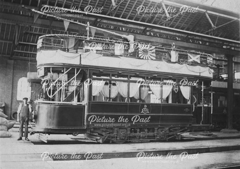 Burton and Ashby Light Railway Wedding Car