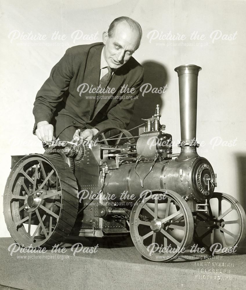 Walter Smith and his model traction engine