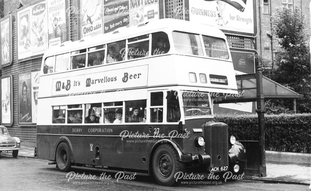 Derby Corporation motor bus No.27