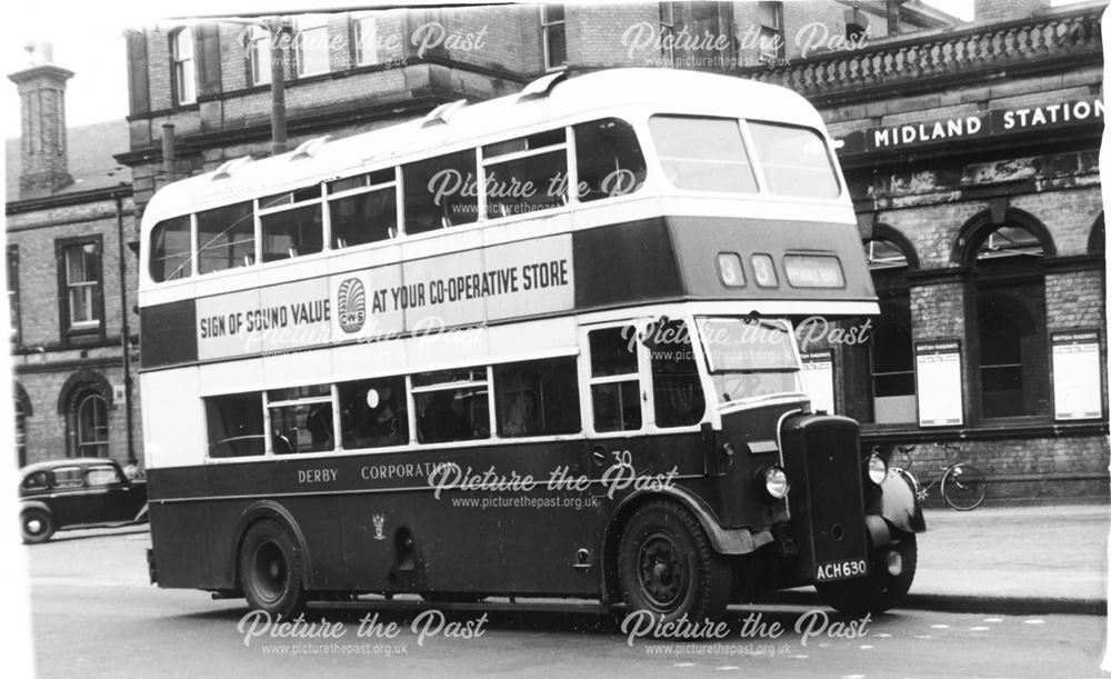 Derby Corporation motor bus No.30