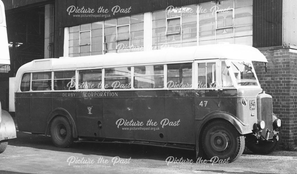 Derby Corporation motor bus No.47