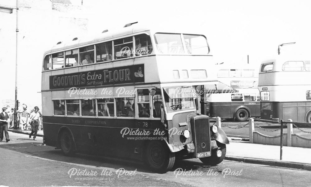 Derby Corporation motor bus No.78