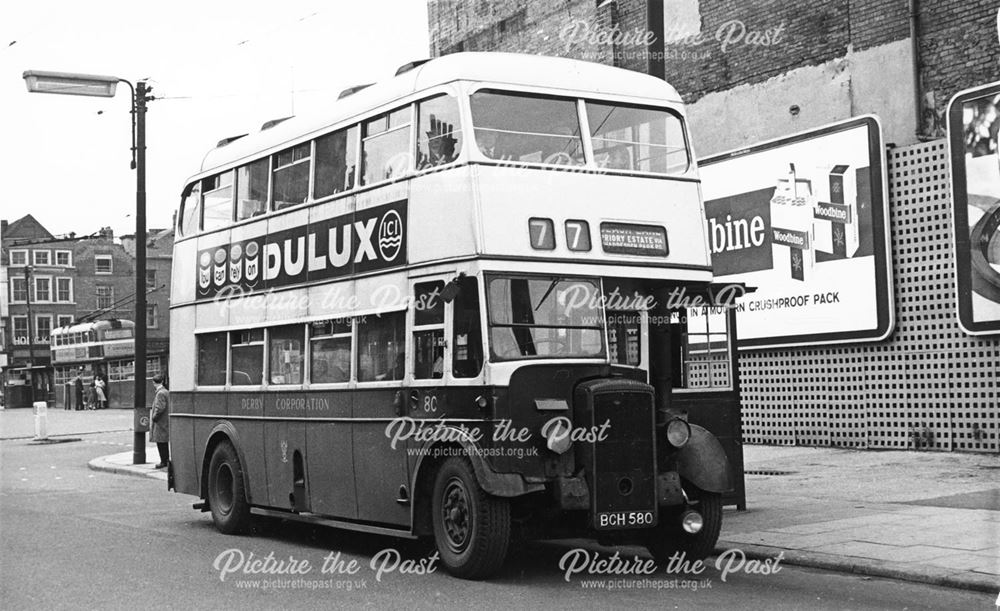 Derby Corporation motor bus No.80