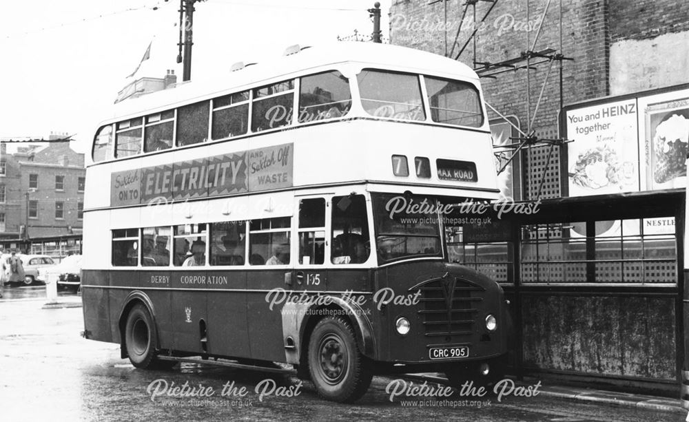 Derby Corporation motor bus No.105