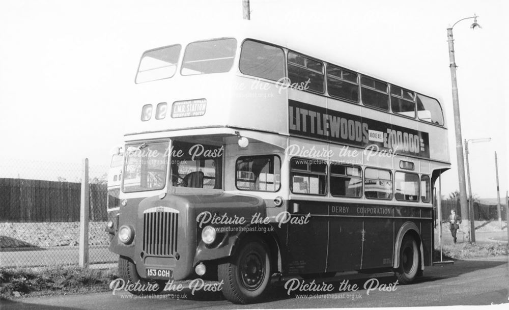 Derby Corporation motor bus No.153