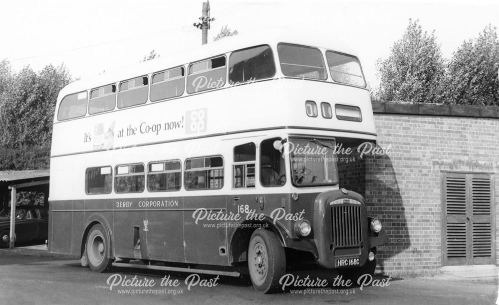 Derby Corporation motor bus No.168