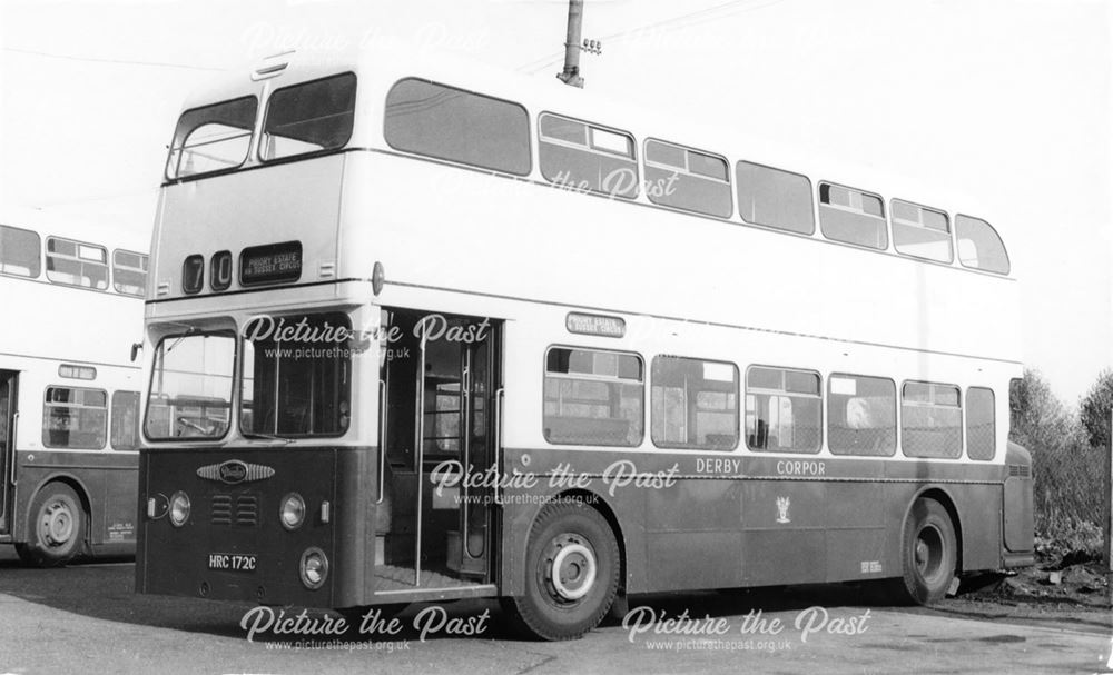 Derby Corporation motor bus No.172