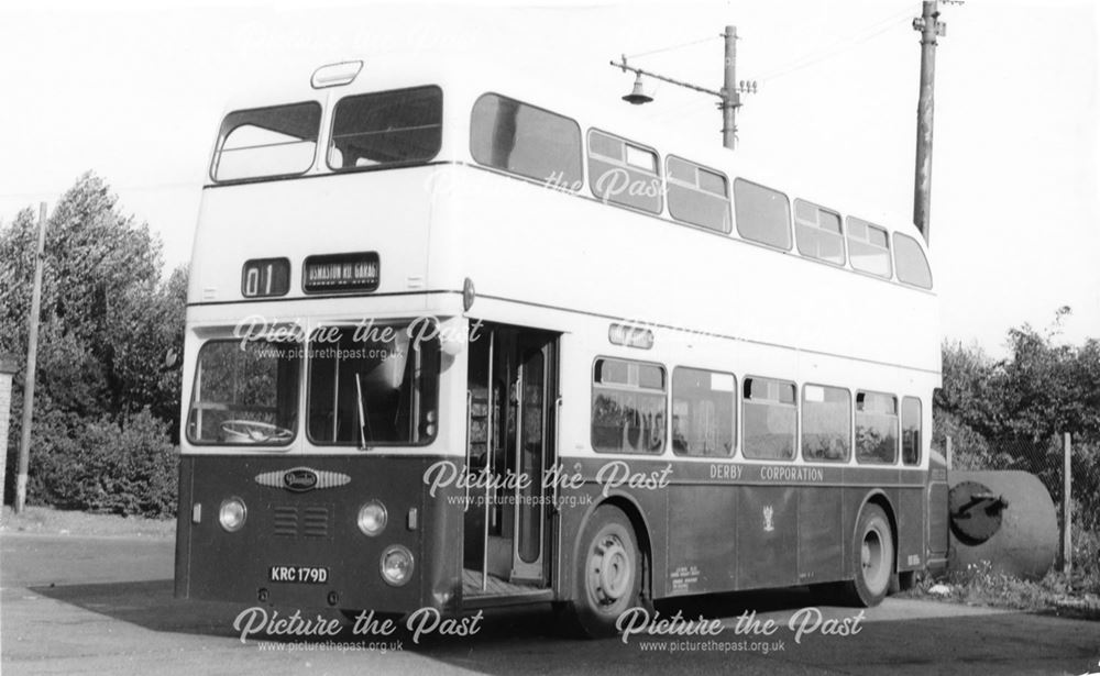 Derby Corporation motor bus No.179