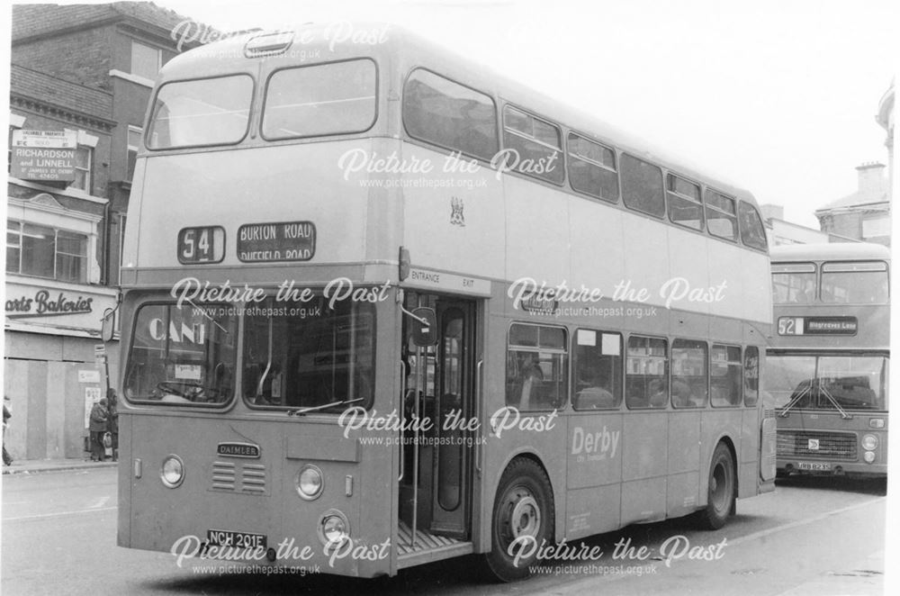 Derby Corporation motor bus No.201