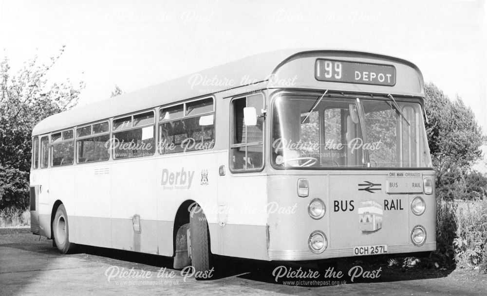 Derby Borough Transport motor bus No.257