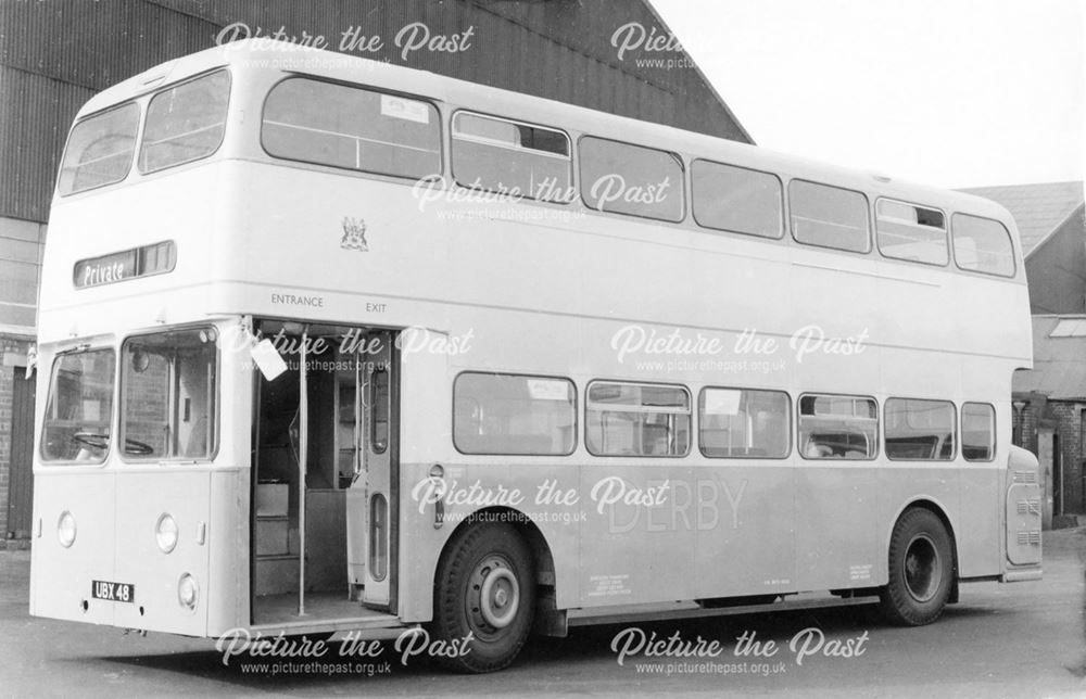 Derby Borough Transport motor bus No.61