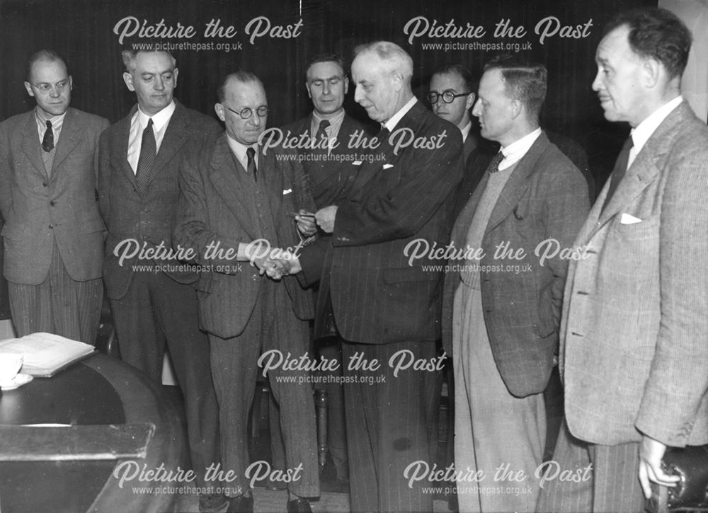 Derby Corporation Omnibus Department presentation, c 1950 ?