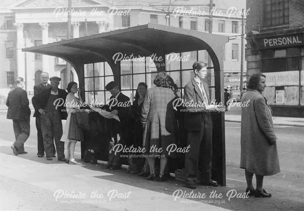 Bus stop, Derwent Street