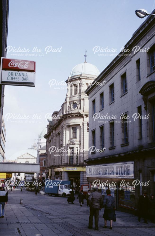 Classical facade of the Co-operative building, East Street