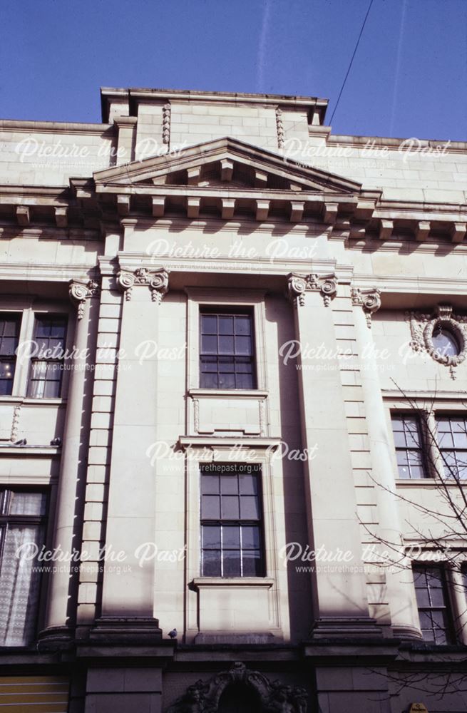 Classical facade of the Co-operative building, East Street