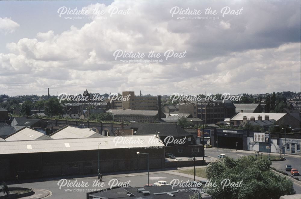 Ford Street area from the multi-storey car park