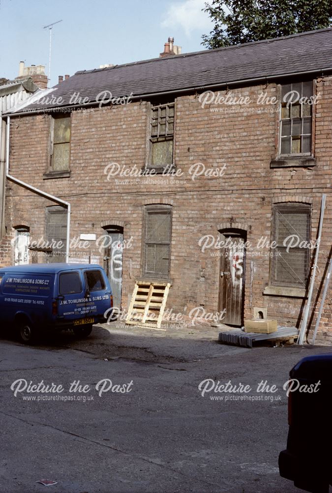 Old houses used as workshops, Friar Gate