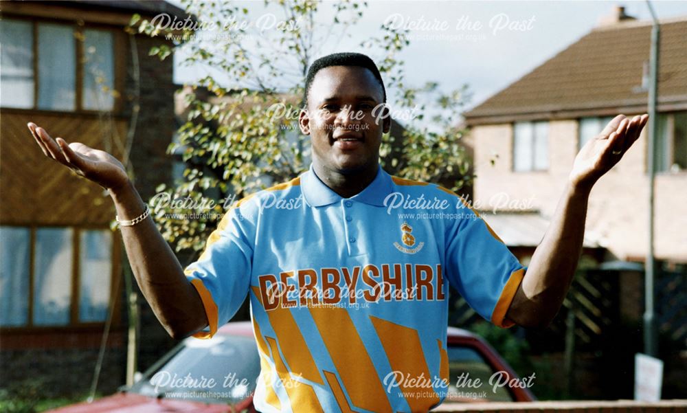 Devon Malcolm, Derbyshire and England Cricketer