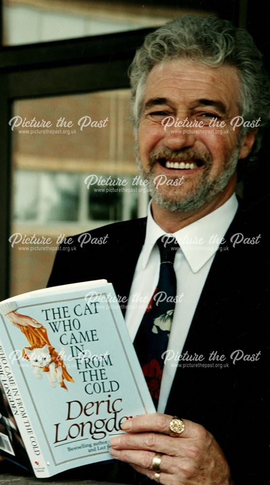 Deric Longden, Derby Author and Broadcaster, 1990