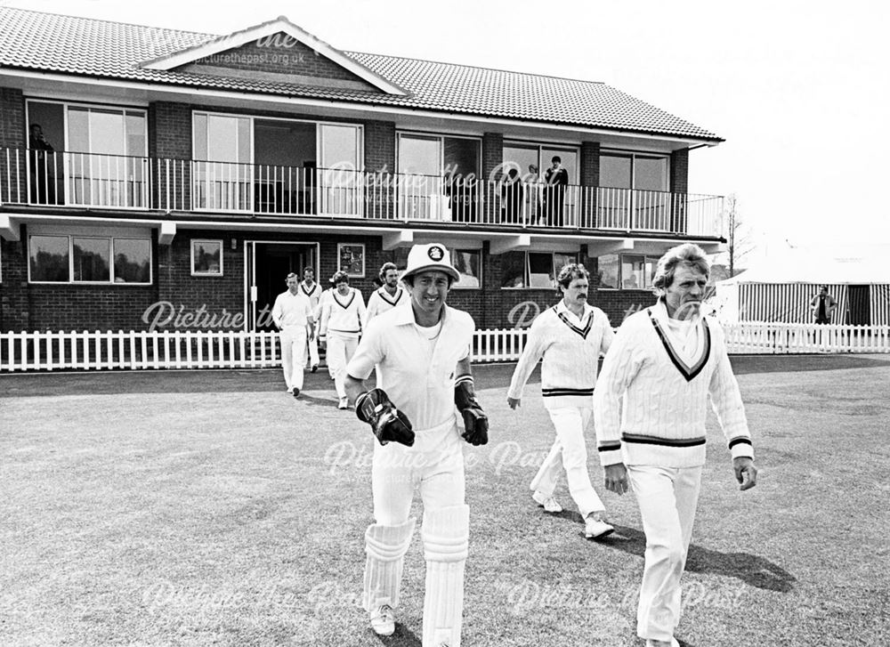 Derbyshire's new Pavilion at the County Cricket ground