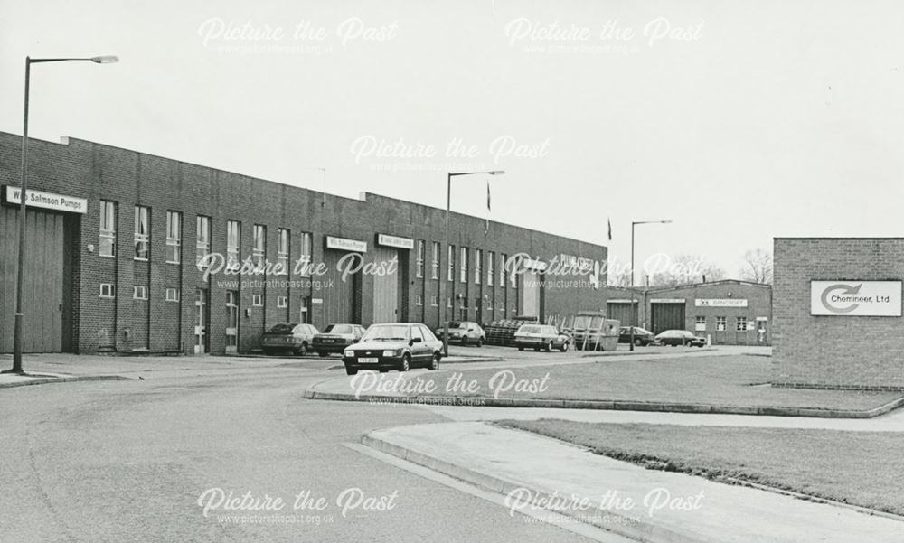 Ashlyn Road, West Meadows Industrial Estate, Derby, 1987