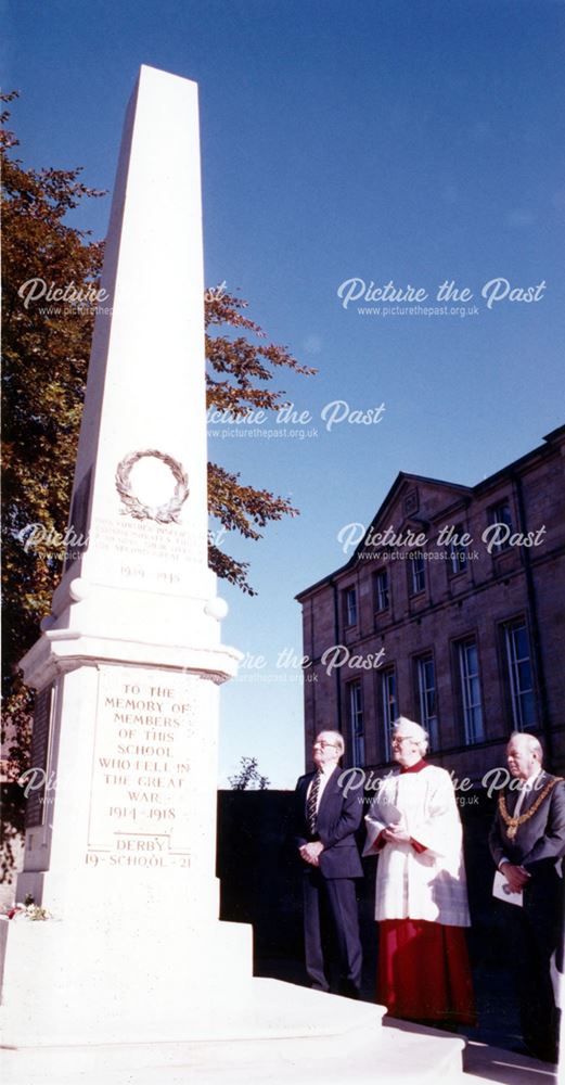 War Memorial for Derby School