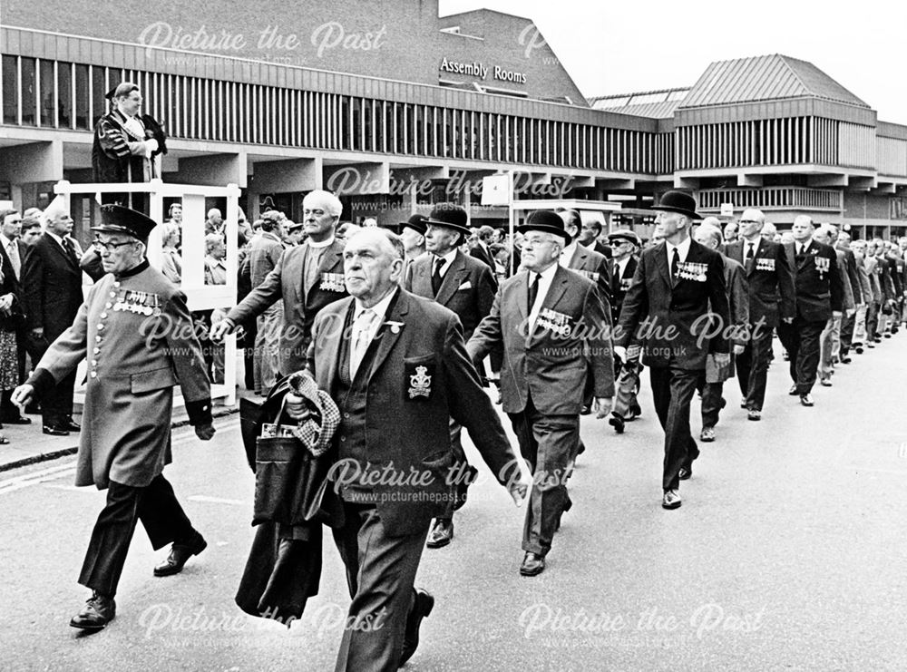 Parade - 40th Anniversary of the formation of the 14th Battalion of Sherwood Foresters