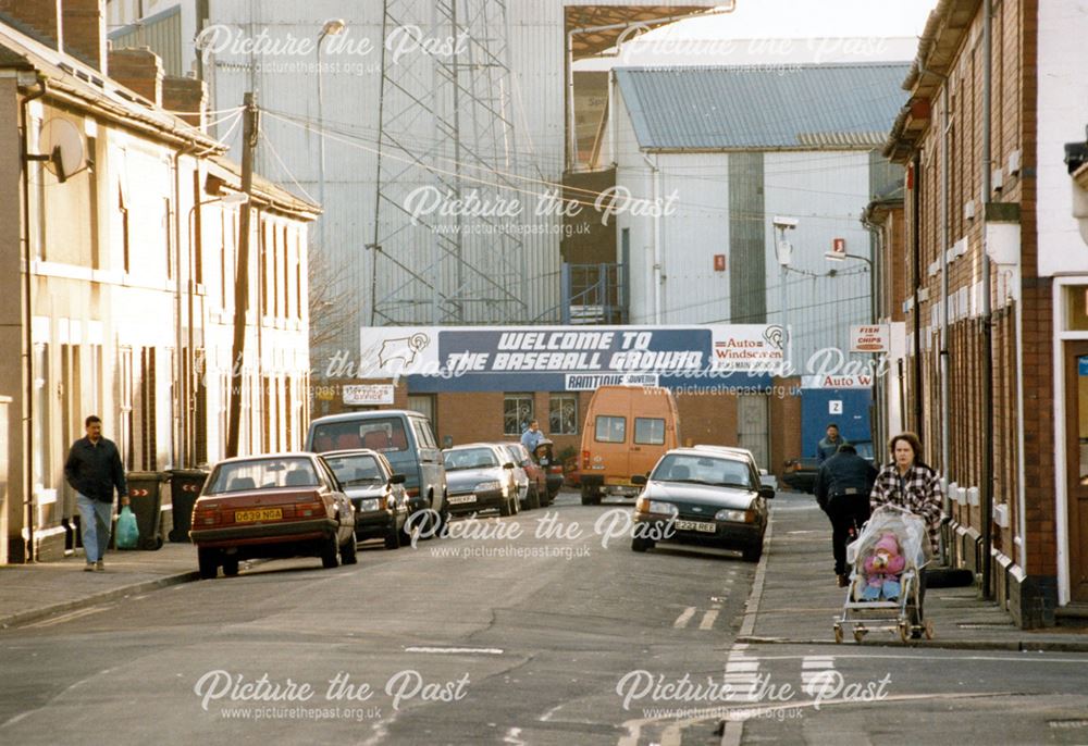 The Baseball Ground, entrance gates