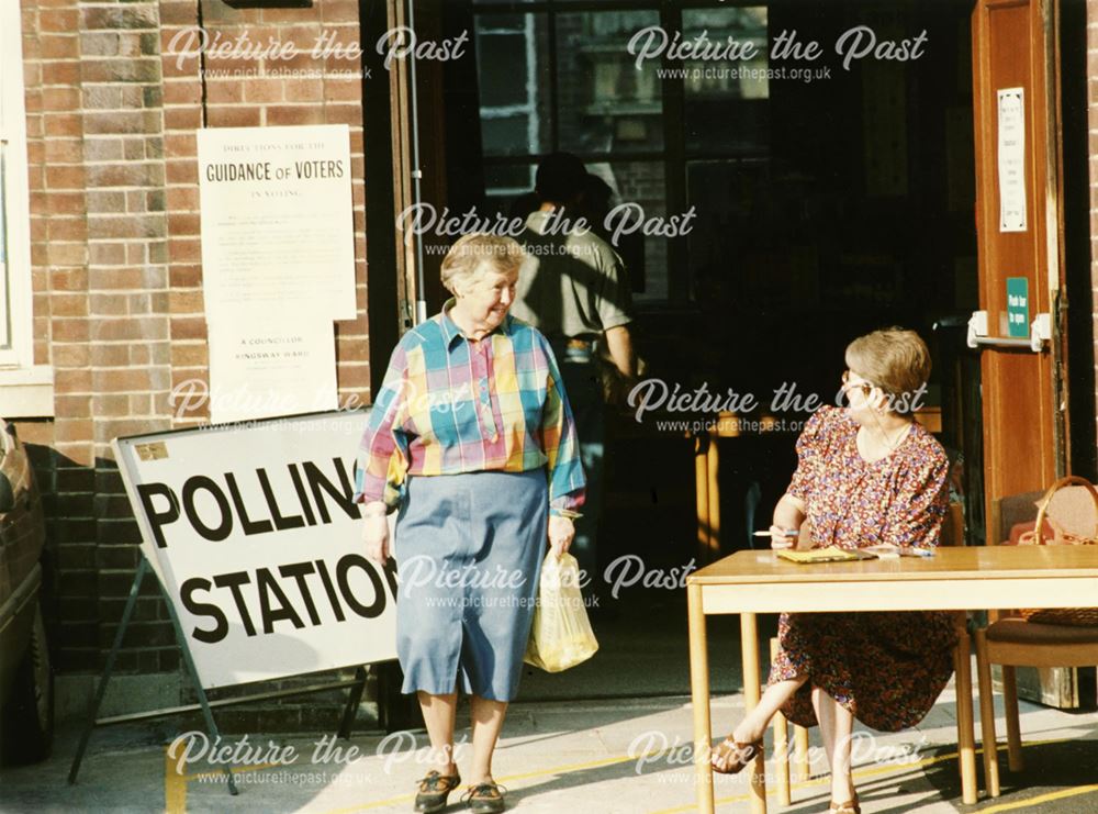 Polling Station, Derby