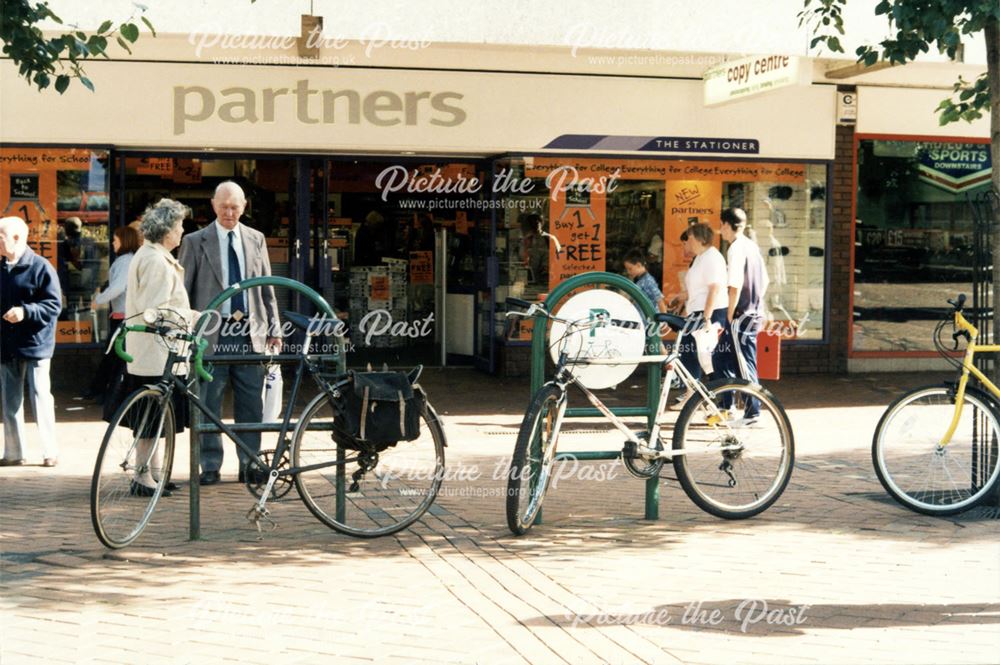 Partners Stationery Shop and cycle racks