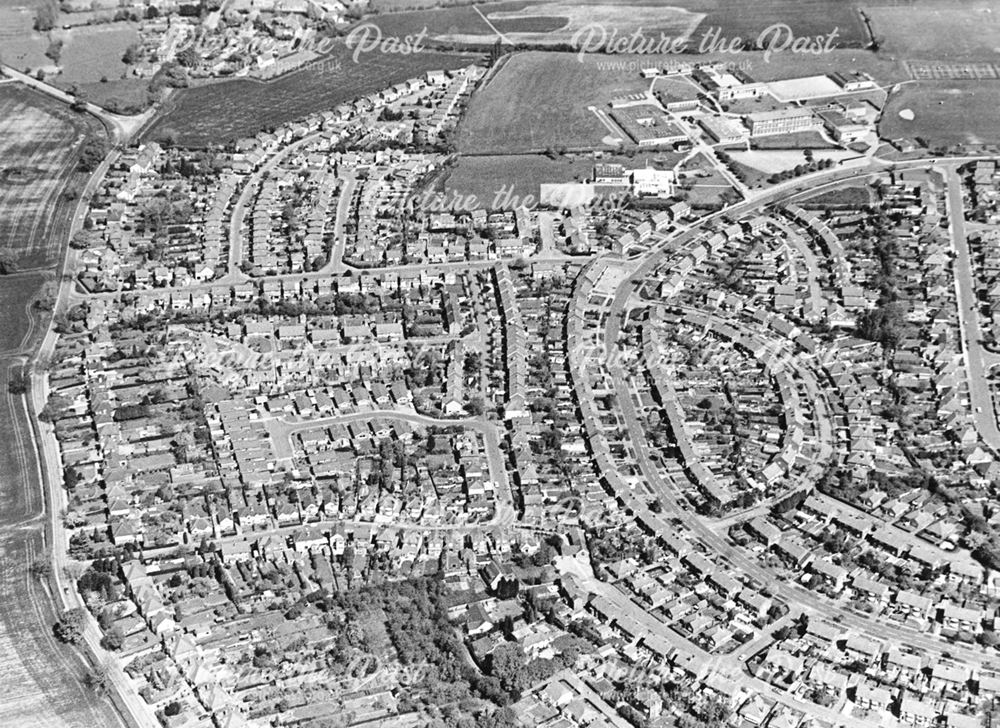 Allestree, Aerial view