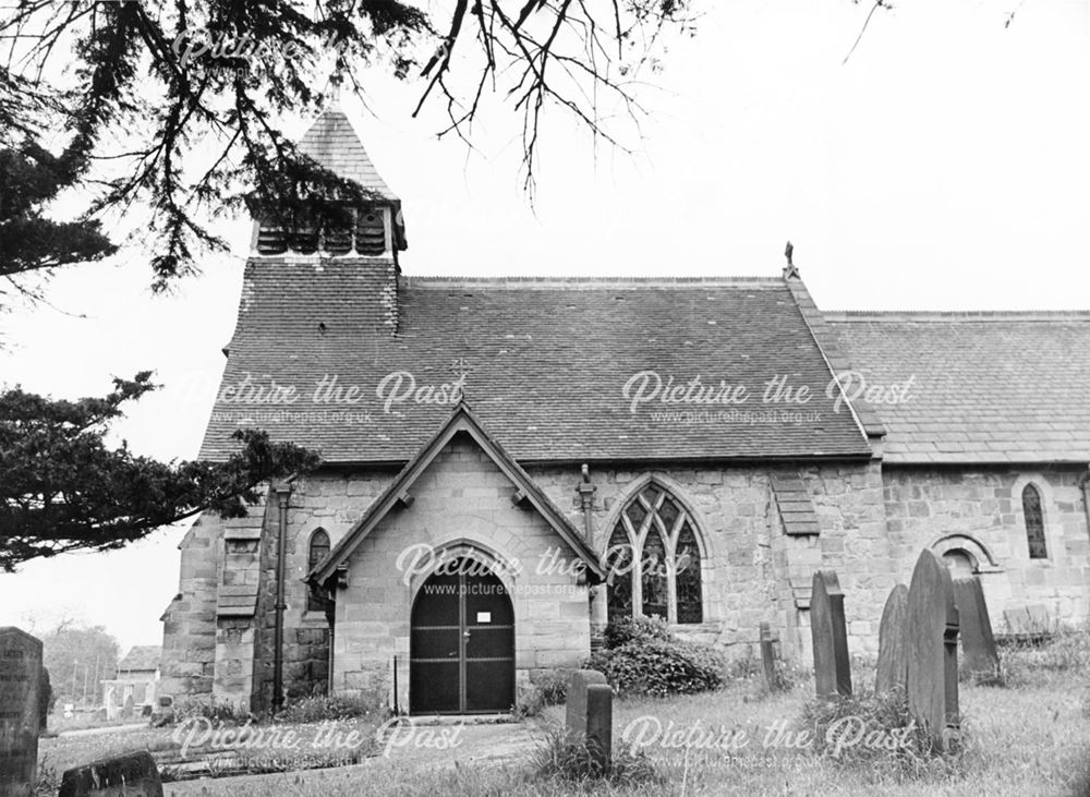 St Giles' Parish Church, Pearl Bank, Marston Montgomery, 1979