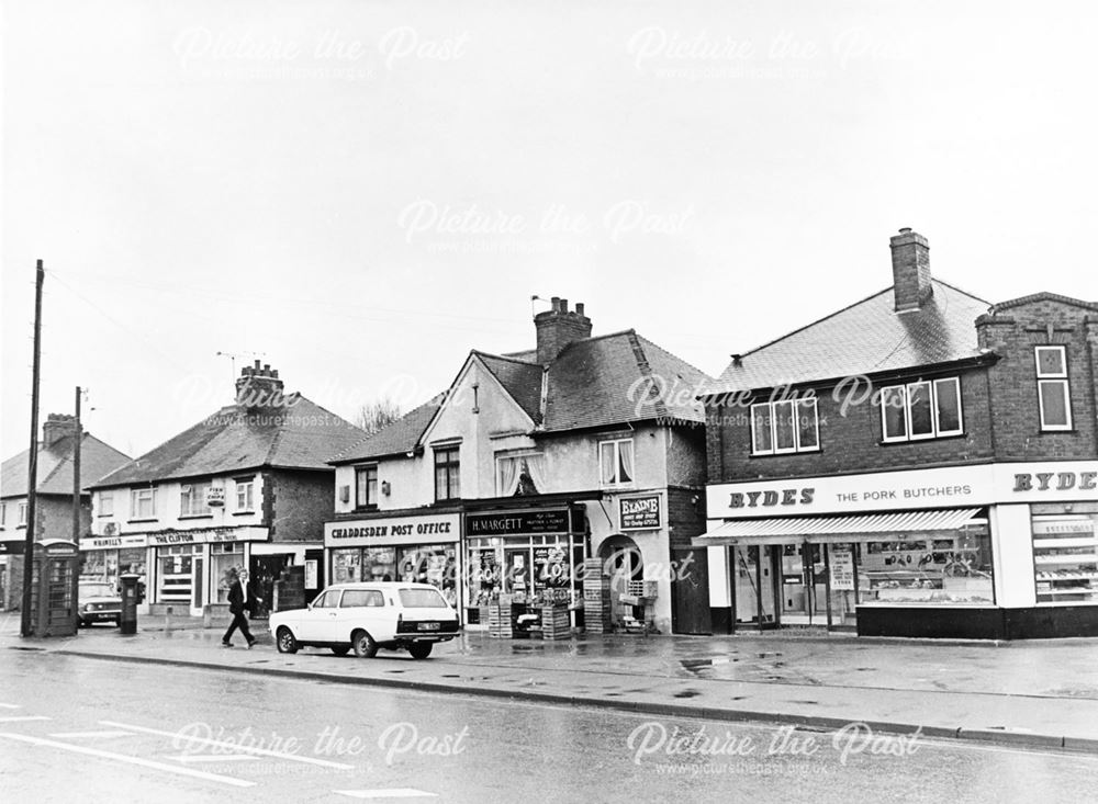 Shops on Nottingham Road, Derby