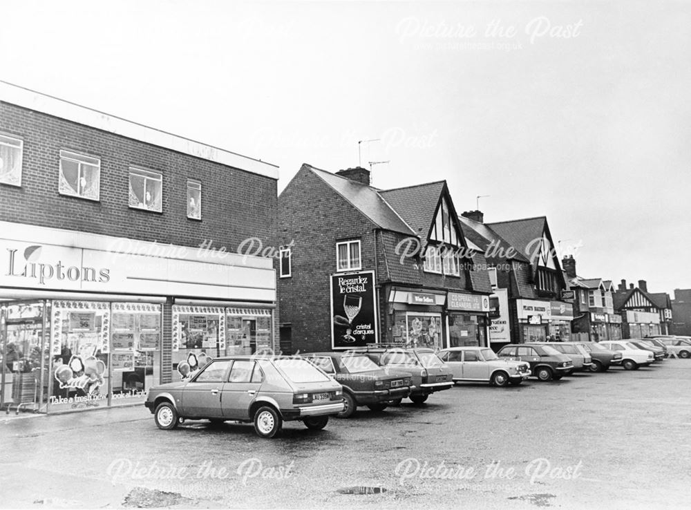 Shops on Nottingham Road, Derby