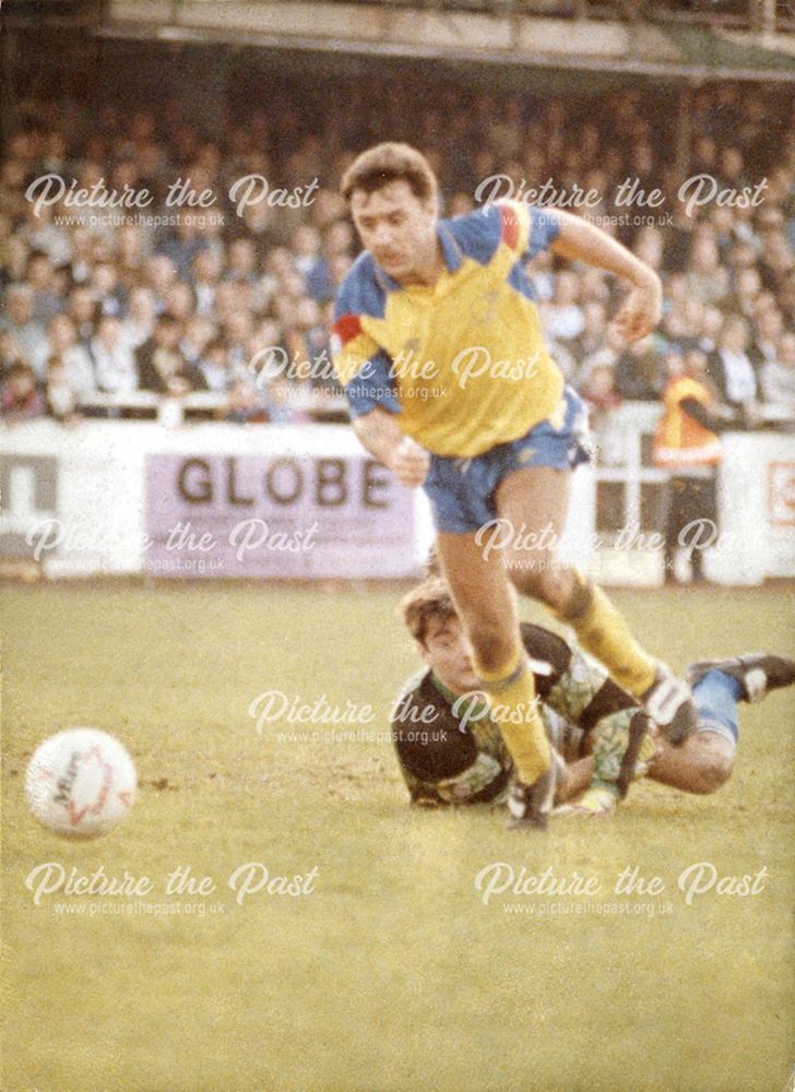 Bobby Davison DCFC Vs Bristol Rovers, Twerton Park, Bath, 1991