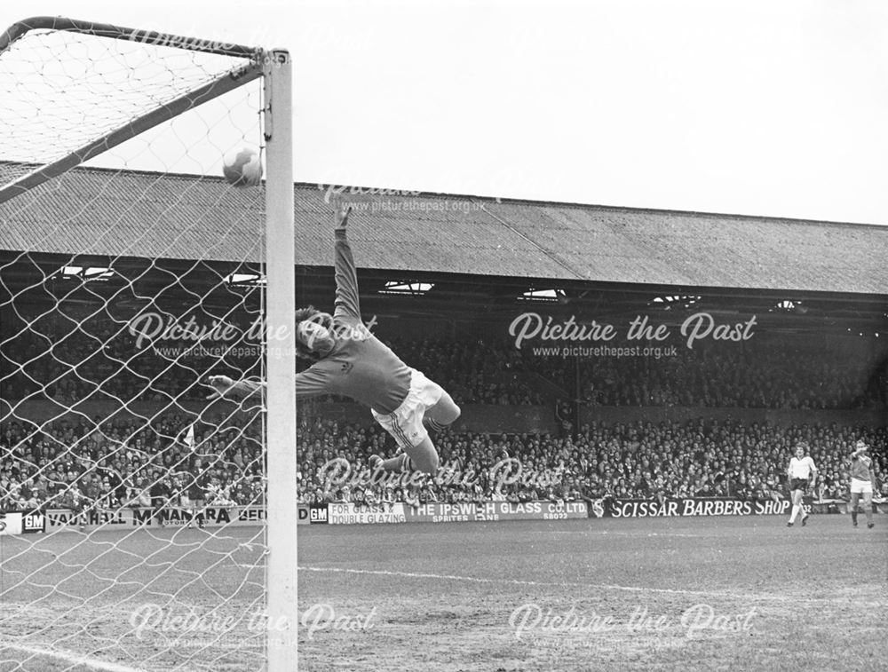 Andy Crawford Scores against Ipswich Town, Portman Road, Ipswich, 1979