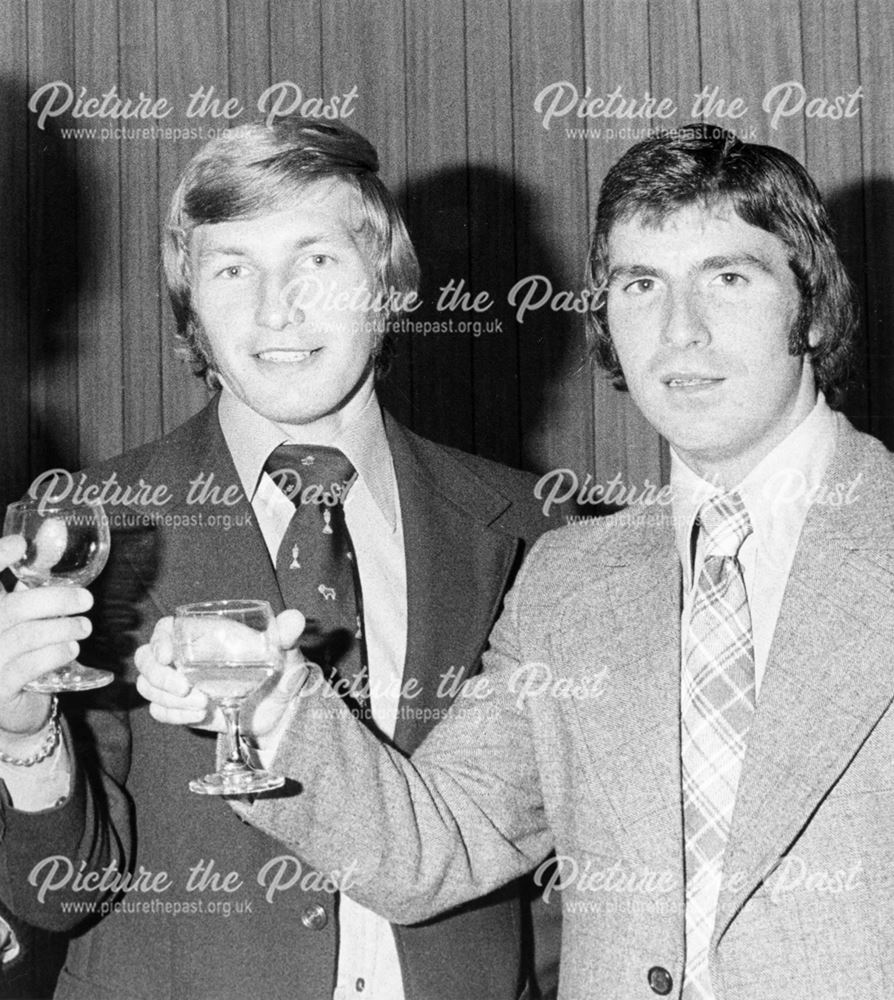 Colin Todd and Kevin Hector