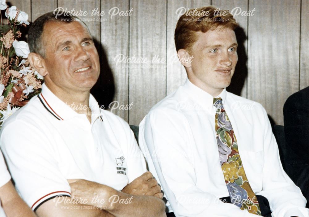 Mark Pembridge and Arthur Cox, Derby County Football Club,1992