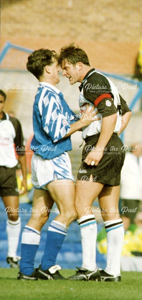 Martin Kuhl of DCFC Vs Birmingham City, Birmingham, 1993